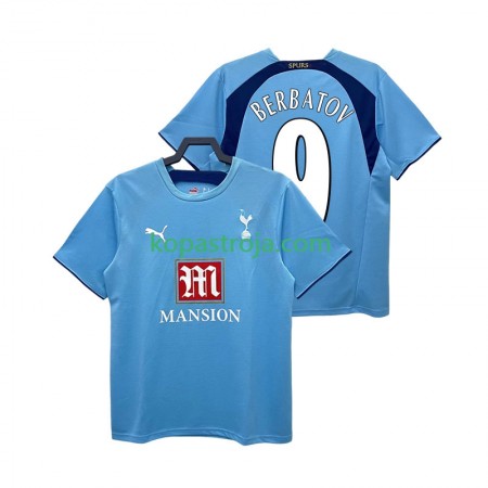 Billiga Fotbollströjor Tottenham Hotspur BERBATOV 9 2006 2007 Retro Borta tröja Kortärmad
